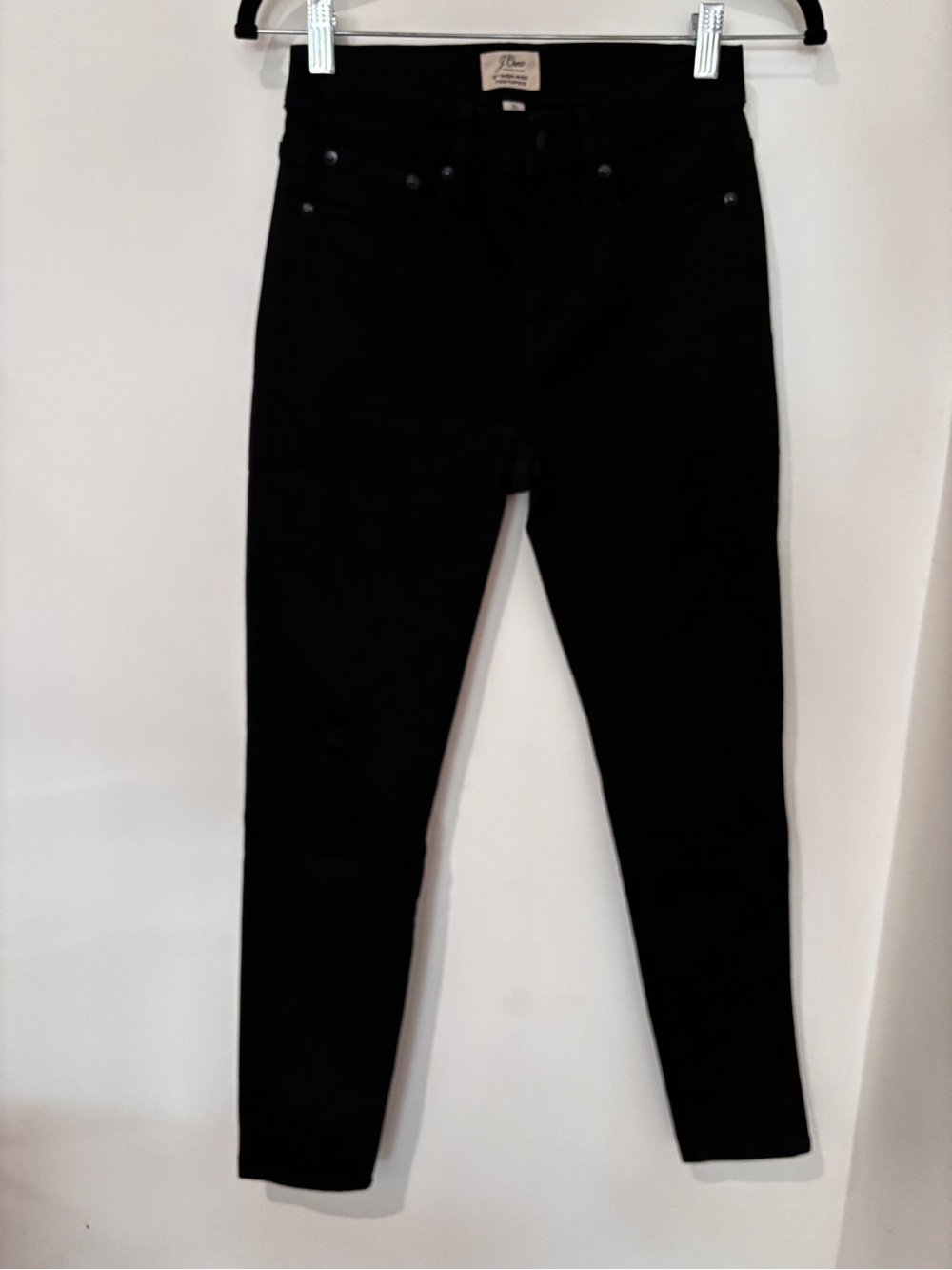 J. Crew Black Skinny Jeans